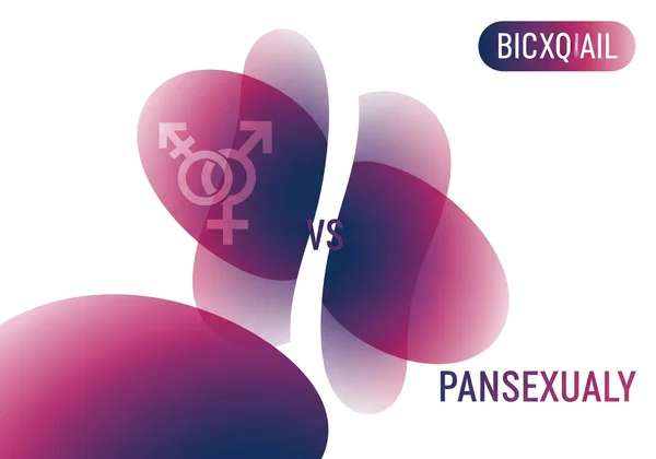 Visualizing bisexual and pansexual attraction differences