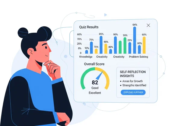 用户通过图表解读测试结果