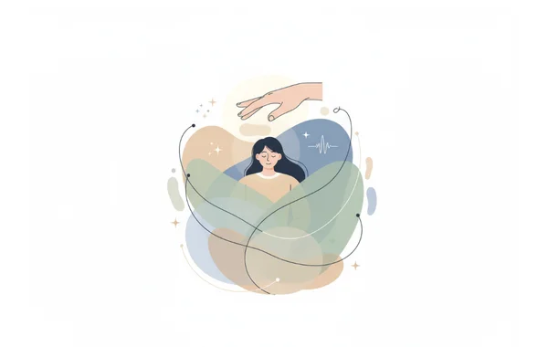 Person receiving support during sexuality journey