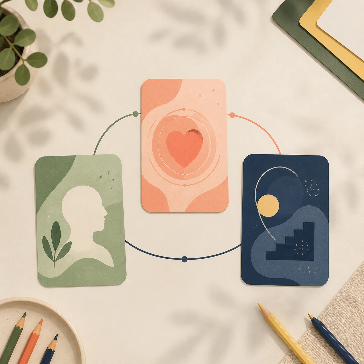 Attraction spectrum cards
